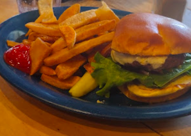 Moores Gourmet Market signature dishes Buttermilk Pancakes
Cheese Curds
Pork Burger